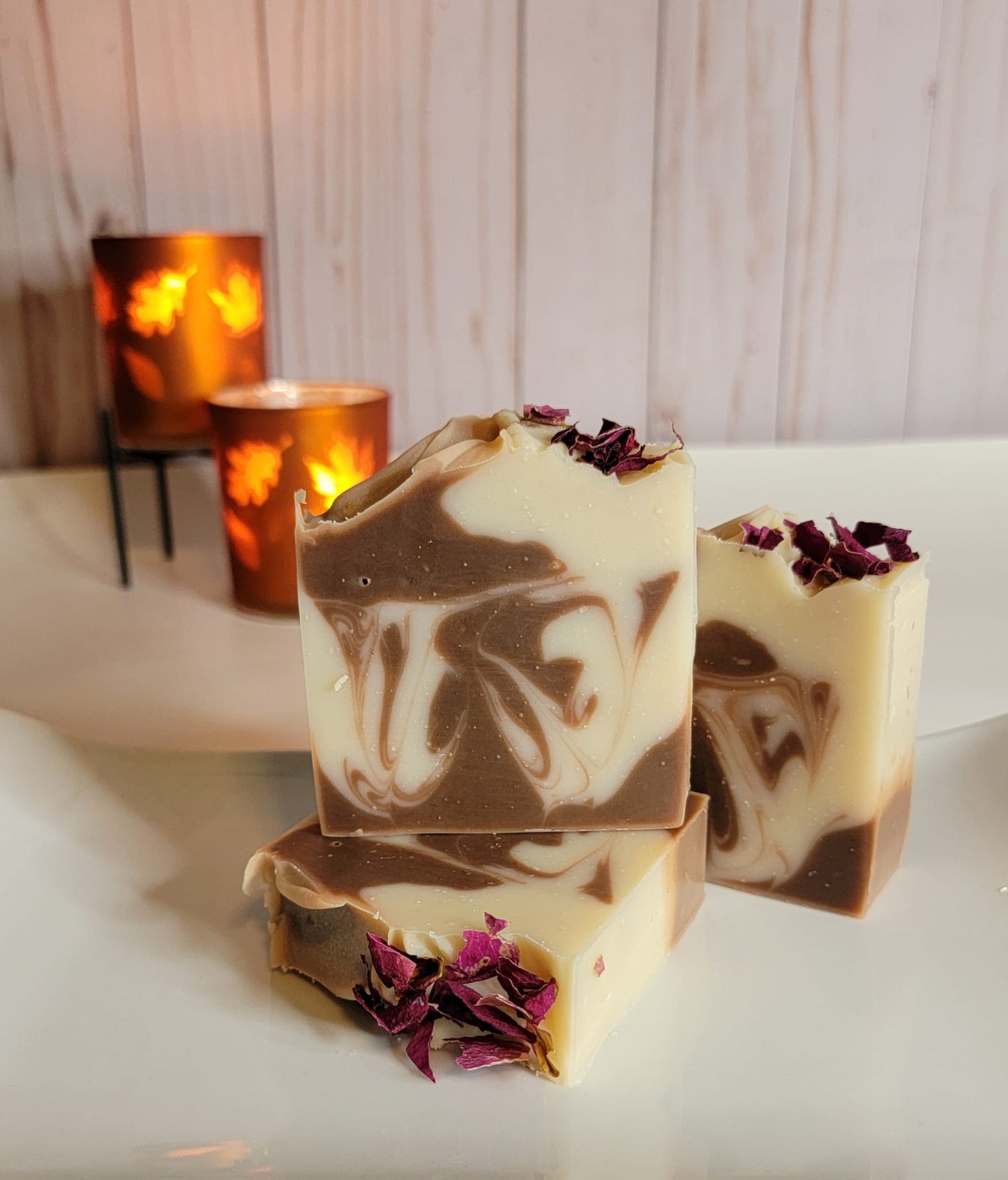 "La Vie In Rose" Artisan Rose Petals Soap - Sensitive and Normal Skin