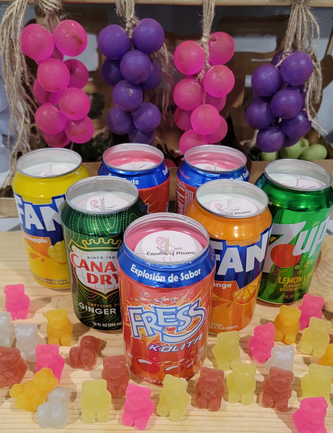 Soda Candles - 100% Soy Candles