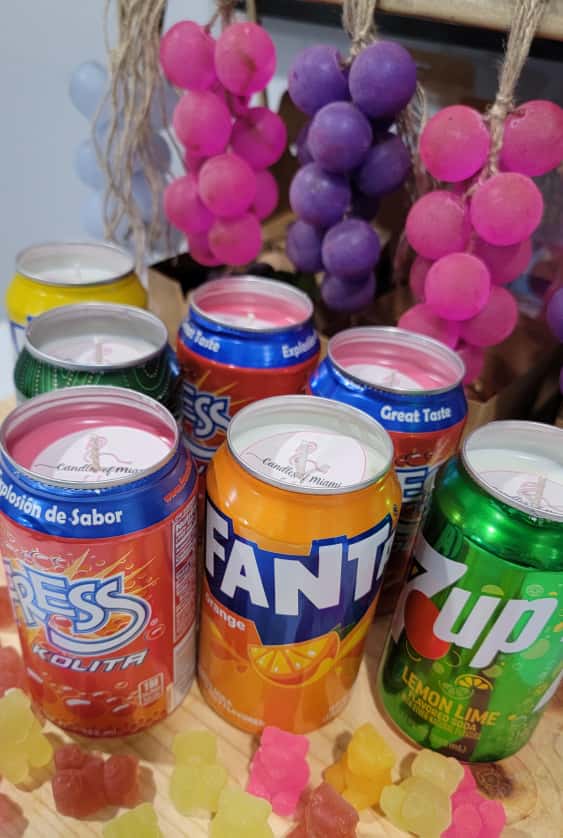 Soda Candles - 100% Soy Candles
