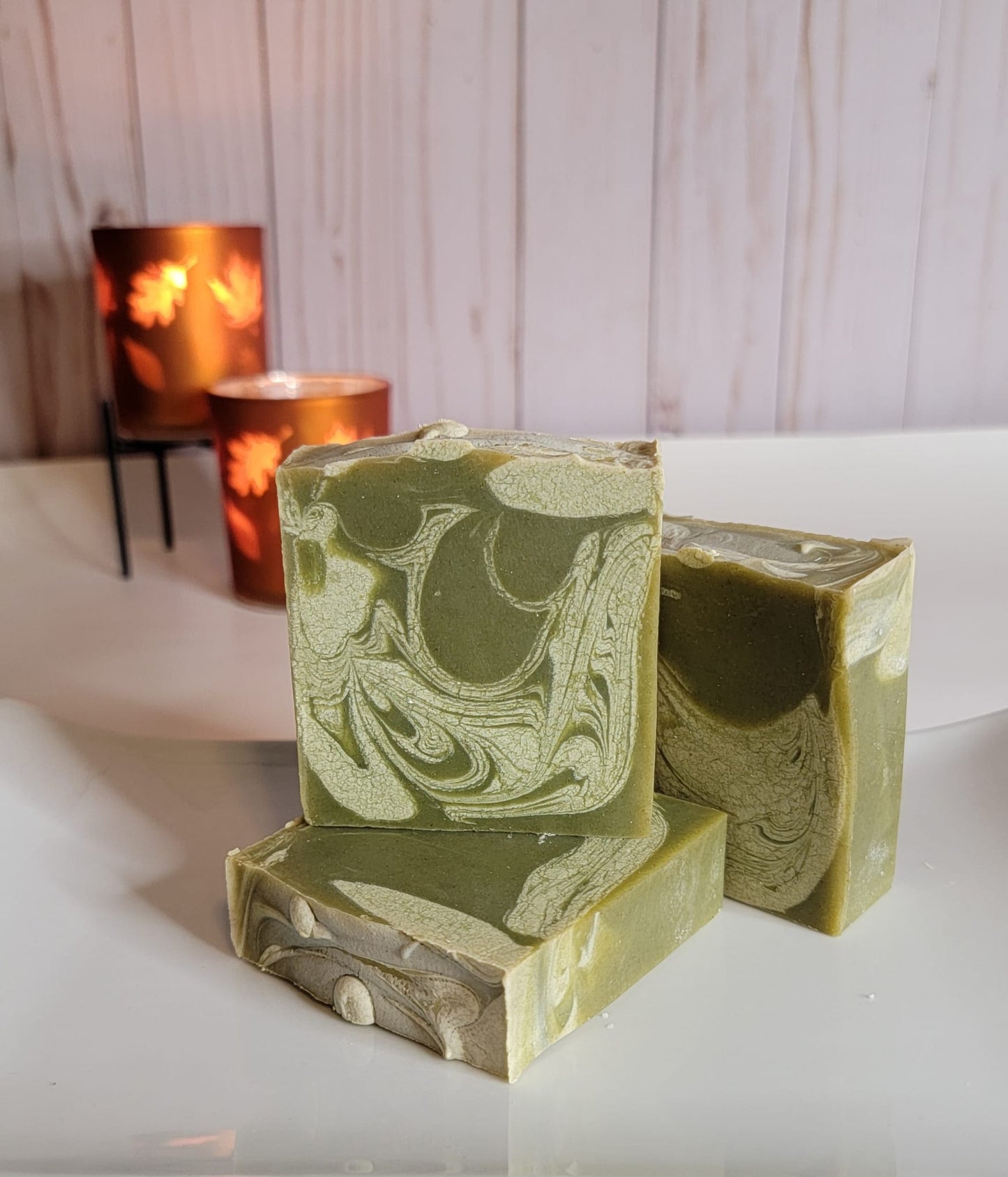 "Aloe Vera & Spirulina" Artisan Soap -  Sensitive and Normal Skin