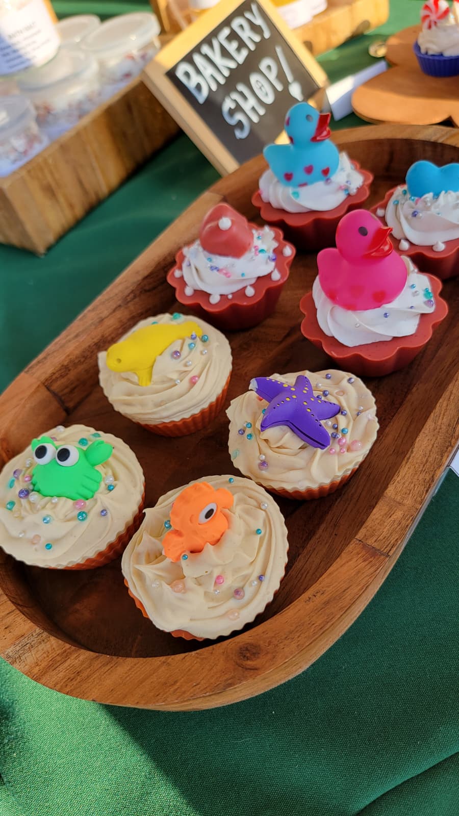 The Soapalicious Collection - Small Cupcake Soaps