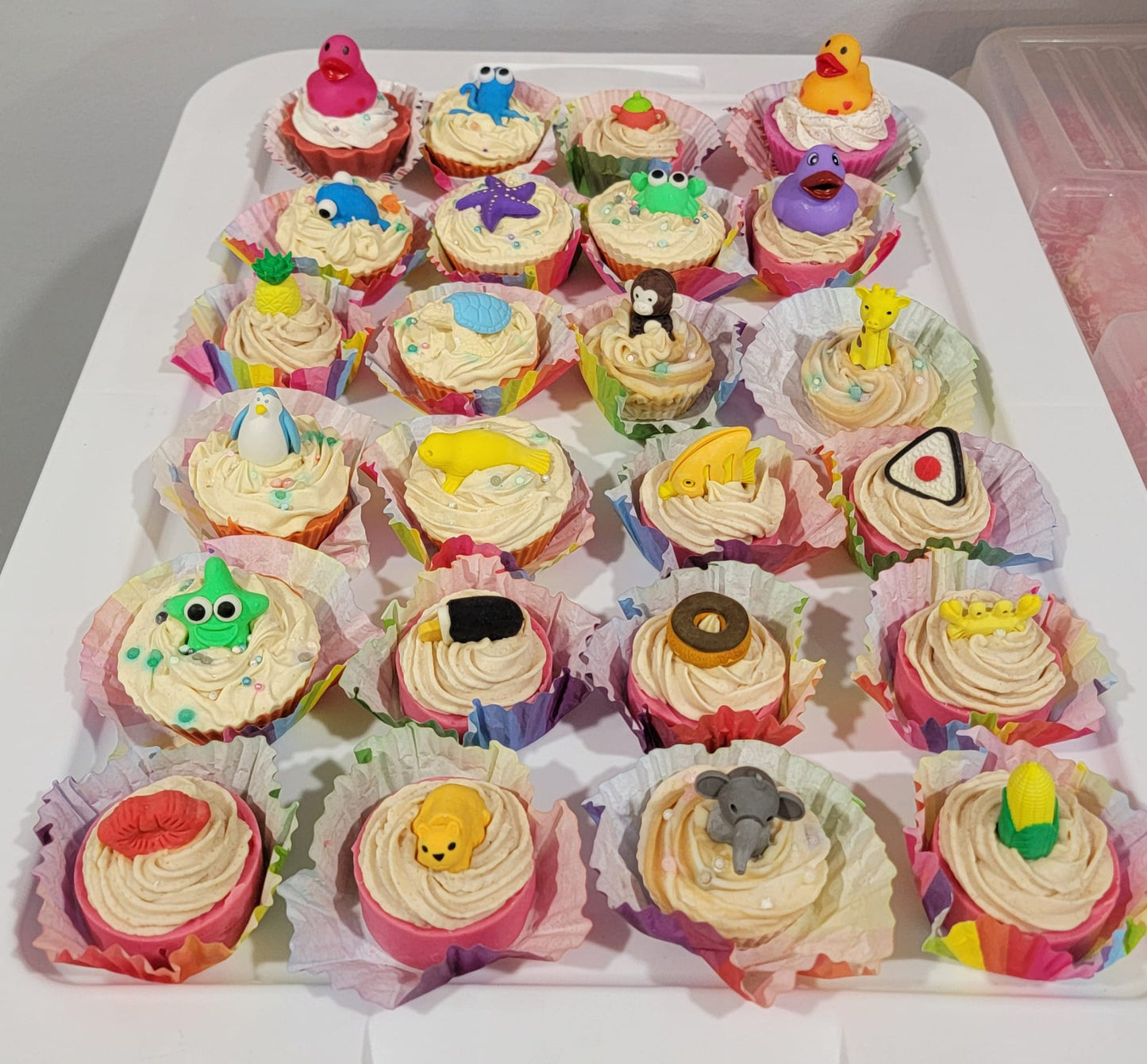 The Soapalicious Collection - Small Cupcake Soaps