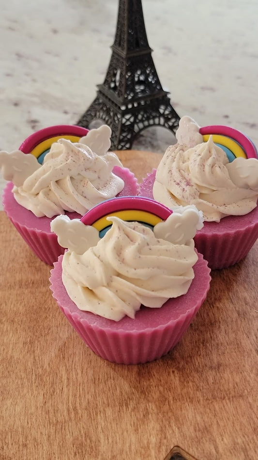 Rainbow Cup Cakes